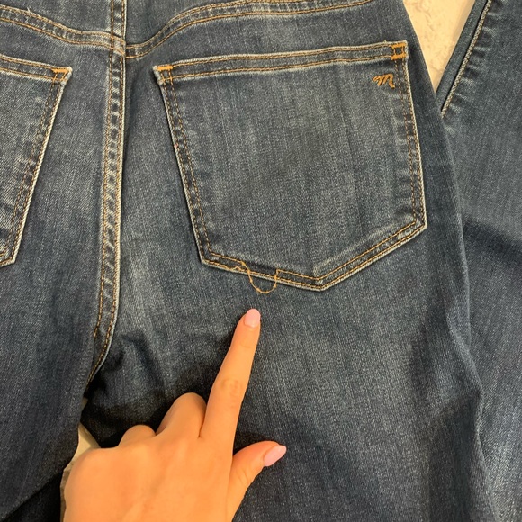 Madewell TENCEL 10” high-rise skinny in danny wash - Picture 10 of 10